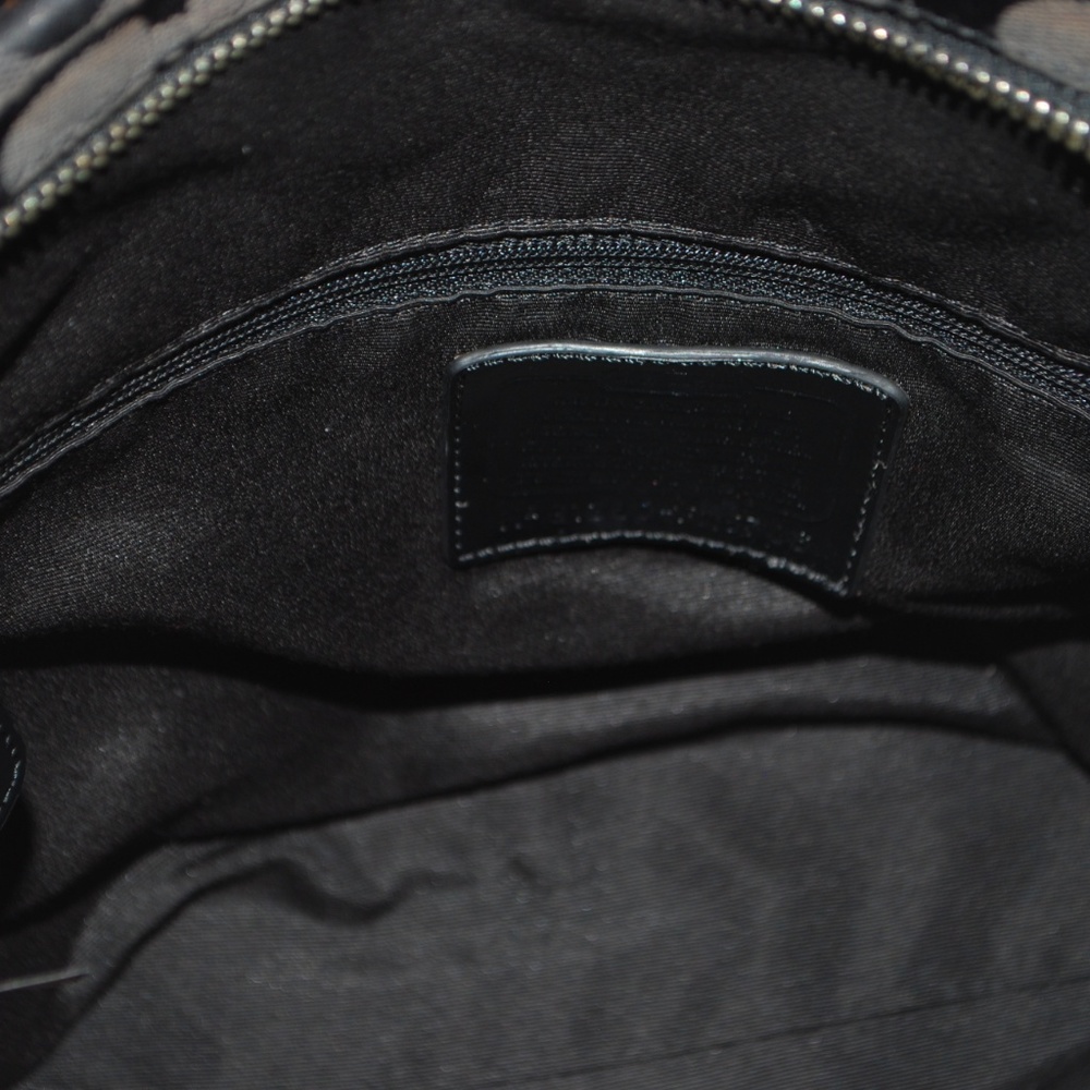 Signature Stripe Python Tote Coach - Picture 7 of 10